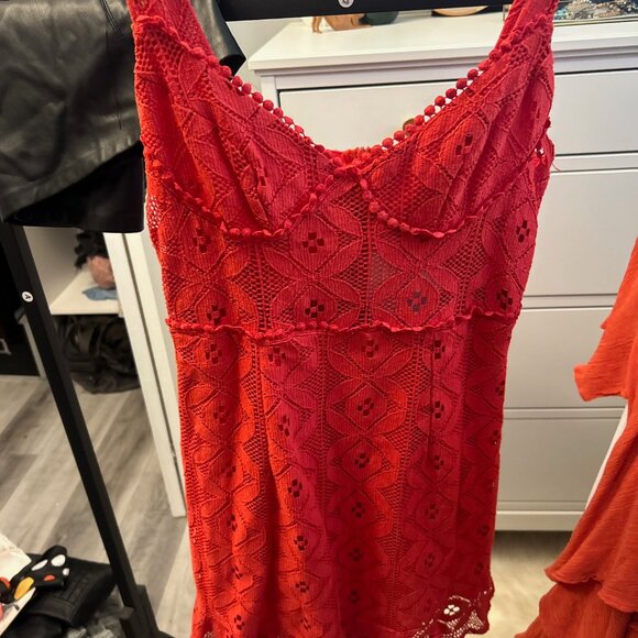 Mini Embroidered Dress - Picture 2 of 4